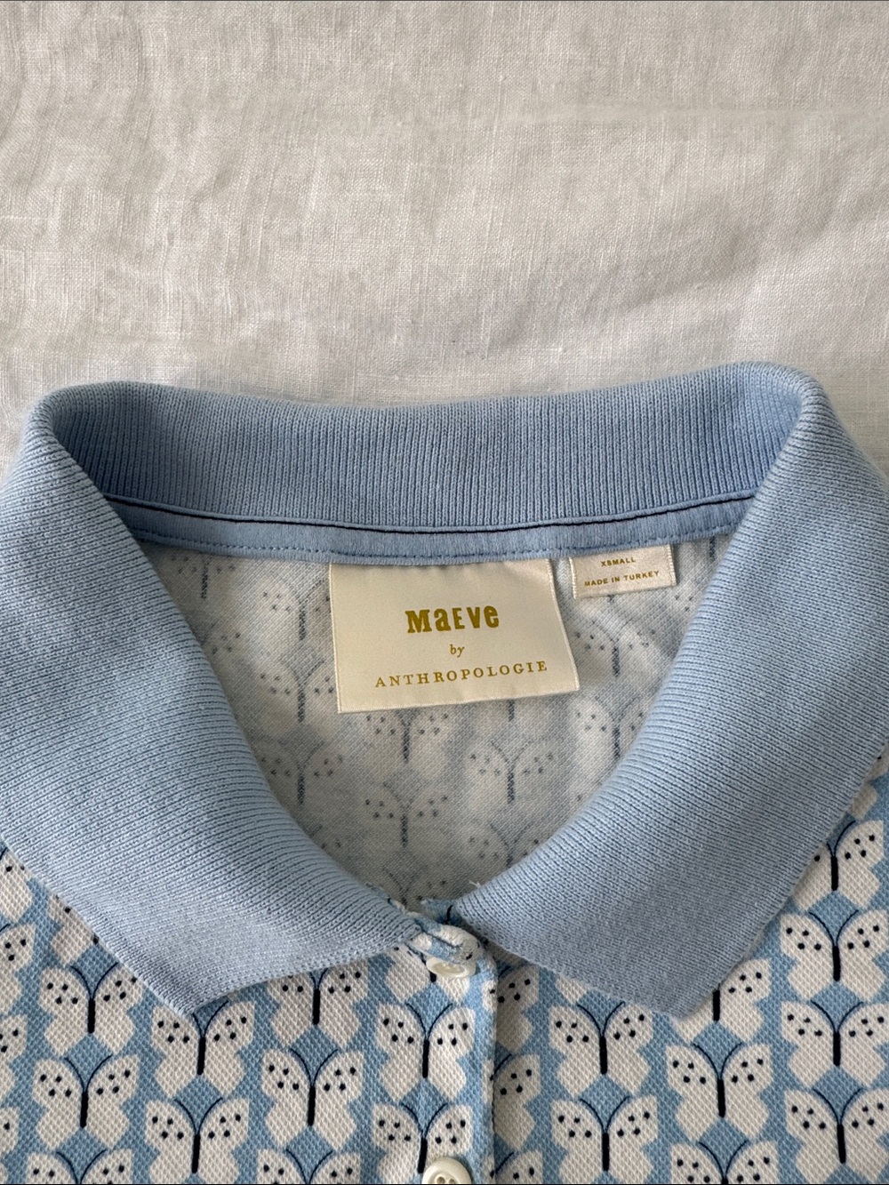 Maeve Springtime Polo Top - Picture 5 of 6